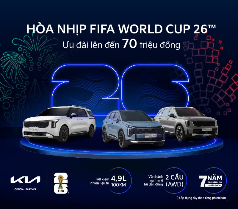 Kia ưu đãi đặc biệt trong tháng 7 cùng cơ hội du lịch Hàn Quốc khi mua xe Kia SUV thế hệ mới